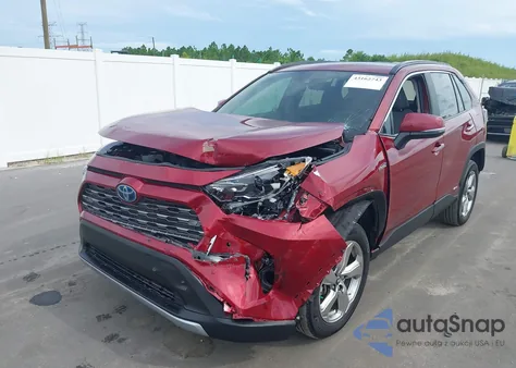 2019 Toyota Rav4 Hybrid Limited из США, поврежденный, VIN 2T3DWRFV3KW007224